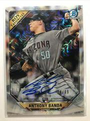 Anthony Banda [Green Refractor] #CRA-AB Baseball Cards 2018 Bowman Chrome Rookie Autographs Prices