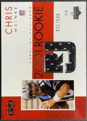 Chris Weinke [Rookie Jersey] #102 Football Cards 2001 Upper Deck Game Gear Prices