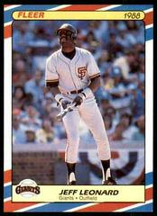 Jeff Leonard Baseball Cards 1988 Fleer Superstars Prices