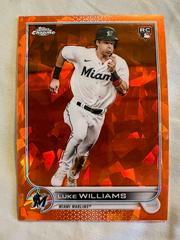 Luke Williams [Orange] #US104 Baseball Cards 2022 Topps Chrome Update Sapphire Prices