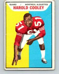 Harold Cooley #62 Football Cards 1965 Topps CFL Prices