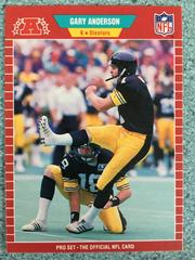 Gary Anderson Football Cards 1989 Pro Set Prices