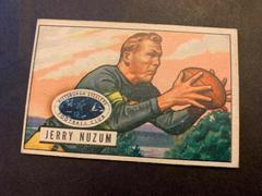 Jerry Nuzum #129 Football Cards 1951 Bowman Prices