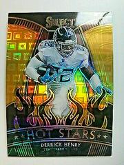 Derrick Henry [Gold Prizm] #25 Football Cards 2020 Panini Select Hot Stars Prices