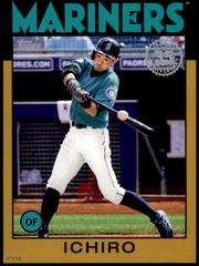 Ichiro [Red] Baseball Cards 2021 Topps 1986 35th Anniversary Prices
