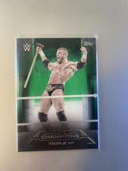 Triple H [Green] Wrestling Cards 2021 Topps WWE Undisputed Grand Slam Champions Prices