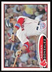 Adrian Gonzalez #149 Baseball Cards 2012 Topps Opening Day Prices