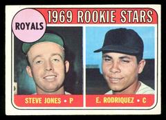 Royals Rookies [Rodriguez on Front] #49 Baseball Cards 1969 O Pee Chee Prices