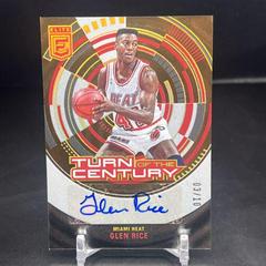Glen Rice [Gold] #33 Basketball Cards 2023 Donruss Elite Turn of the Century Signature Prices