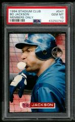 Bo Jackson [Members Only] #547 Baseball Cards 1994 Stadium Club Prices