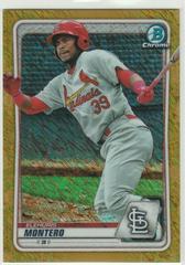 Elehuris Montero [Gold Refractor] #BCP-171 Baseball Cards 2020 Bowman Chrome Prospects Prices