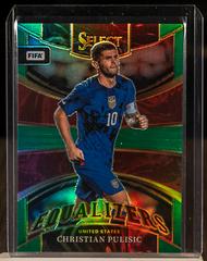 Christian Pulisic [Green] Soccer Cards 2022 Panini Select FIFA Equalizers Prices