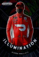 Bubba Wallace #I9 Racing Cards 2021 Panini Prizm Illumination Prices