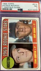 Astros Rookies [T. Griffin, S. Guinn] #614 Baseball Cards 1969 Topps Prices