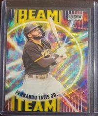 Fernando Tatis Jr. [Wave] #BT-5 Baseball Cards 2022 Stadium Club Chrome Beam Team Prices