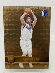 Luka Doncic [Gold] #109 Basketball Cards 2021 Panini Donruss Elite Prices