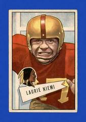 Laurie Niemi #6 Football Cards 1952 Bowman Large Prices