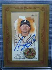 Austin Riley Baseball Cards 2023 Topps Allen & Ginter Mini Framed Autographs Prices