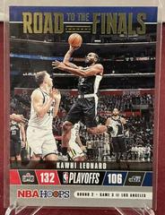 Kawhi Leonard Basketball Cards 2021 Panini Hoops Road to the Finals Prices