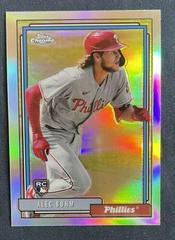 Alec Bohm [refractor] Baseball Cards 2021 Topps Update 1992 Redux Chrome Prices