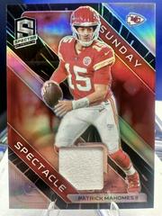 Patrick Mahomes II [Hyper] #1 Football Cards 2023 Panini Spectra Sunday Spectacle Prices
