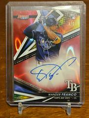 Wander Franco [Red Lava] #B22-WF Baseball Cards 2022 Bowman's Best of Autographs Prices