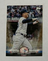 Gleyber Torres [Gold] #S-22 Baseball Cards 2018 Topps Update Salute Prices