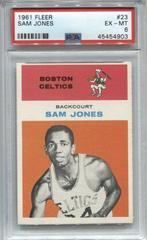 Sam Jones #23 Basketball Cards 1961 Fleer Prices