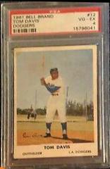 Tom Davis #12 Baseball Cards 1961 Bell Brand Dodgers Prices