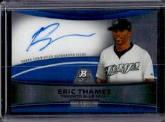 Eric Thames [Blue Refractor] Baseball Cards 2010 Bowman Platinum Prospect Autograph Prices