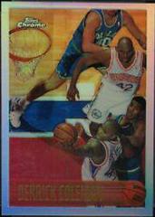 Derrick Coleman [Refractor] #167 Basketball Cards 1996 Topps Chrome Prices
