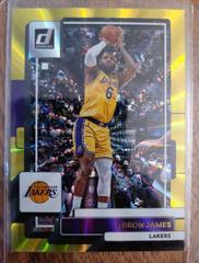 LeBron James [Yellow Laser] Basketball Cards 2022 Panini Donruss Prices