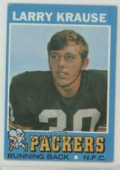 Larry Krause Football Cards 1971 Topps Prices