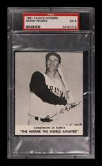 Glenn Nelson Baseball Cards 1961 Kahn's Wieners Prices