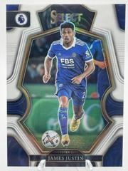 James Justin [White] Soccer Cards 2022 Panini Select Premier League Prices