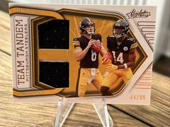 Kenny Pickett, George Pickens [Silver] #TT-KG Football Cards 2022 Panini Absolute Team Tandem Materials Prices