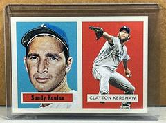 Sandy Koufax, Clayton Kershaw #68 Baseball Cards 2016 Topps Throwback Thursday Prices