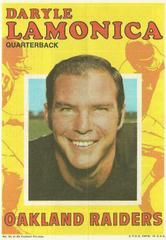 Daryle Lamonica Football Cards 1971 Topps Pin Ups Prices