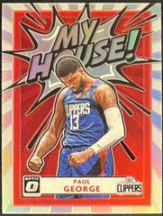 Paul George [Holo] Basketball Cards 2020 Panini Donruss Optic My House Prices