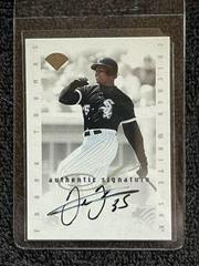 Frank Thomas Baseball Cards 1996 Leaf Signature Extended Autographs Prices