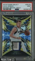 Luka Doncic [Gold Prizm] #SP-LDC Basketball Cards 2018 Panini Select Sparks Prices