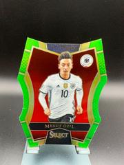 Mesut Ozil [Neon Green Prizm Die Cut] Soccer Cards 2016 Panini Select Prices