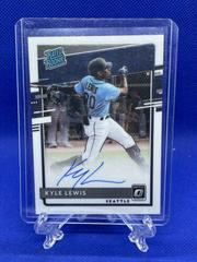 Kyle Lewis [Holo] #RRS-KL Baseball Cards 2020 Panini Donruss Optic Rated Rookies Signatures Prices