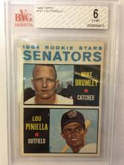 Senators Rookies [Brumley, Piniella] Baseball Cards 1964 Topps Prices