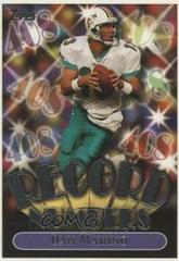 Dan Marino Football Cards 1999 Topps Record Numbers Prices