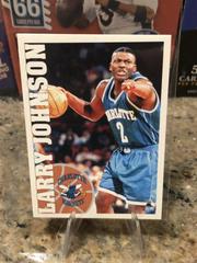 Larry Johnson #79 Basketball Cards 1995 Panini Stickers Prices