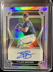Tyler Brown #45 Baseball Cards 2021 Panini Prizm Draft Picks Autographs Prices