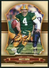 Brett Favre [Significant Signatures Gold] Football Cards 2007 Panini Donruss Classics Prices