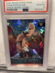 Charlotte Flair [Cubic] #13 Wrestling Cards 2022 Panini Revolution WWE Shock Wave Prices