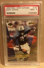 Eddie George Football Cards 2000 Collector's Edge Supreme Prices